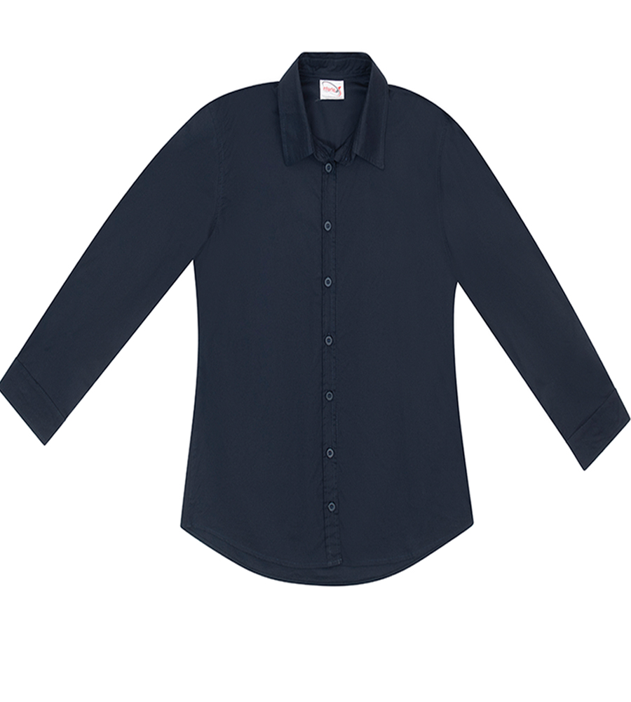 Ladies Basic Stretch Poplin